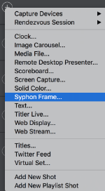 Wirecast 8 and up: Add Syphon Client Support - Mac