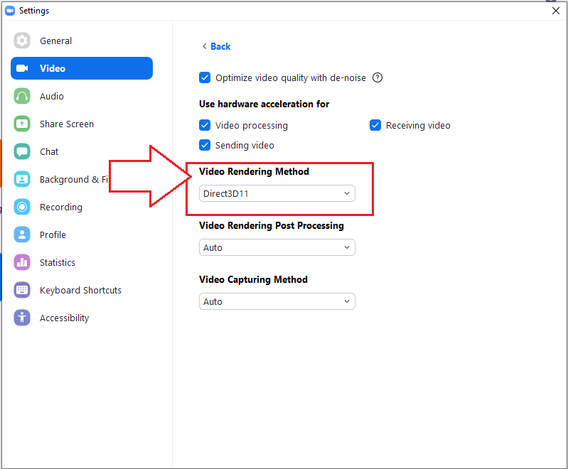 Wirecast: How Screen Capture Zoom application window on a Wirecast Gear