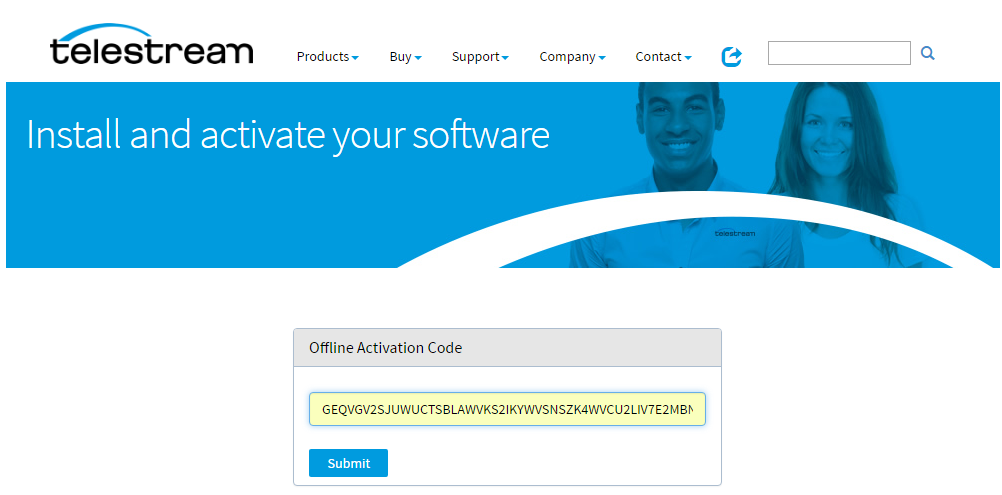 Switch: Manual/Offline Activation