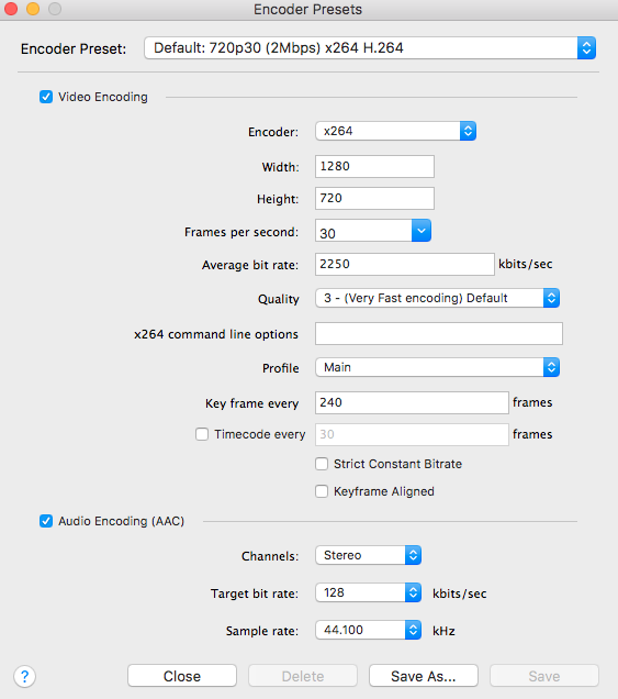 Wirecast: Record to Disk