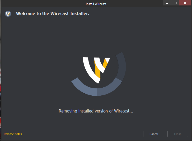 Wirecast: Installing/ Uninstalling Wirecast-Windows