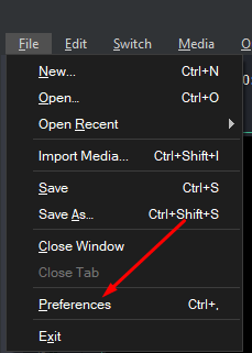 Wirecast: How to Disable Live Audio Meters on Shot Icons