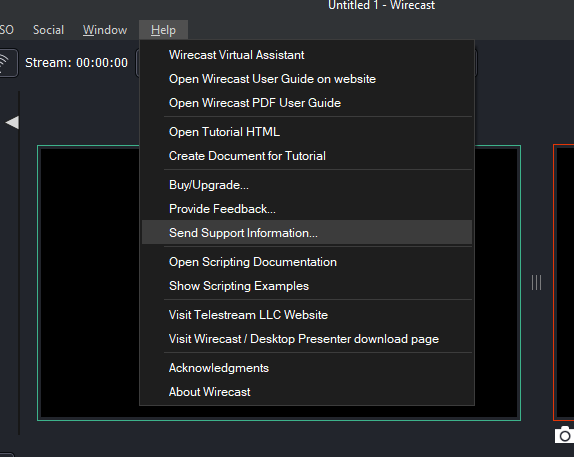 Wirecast: How to Connect with Support