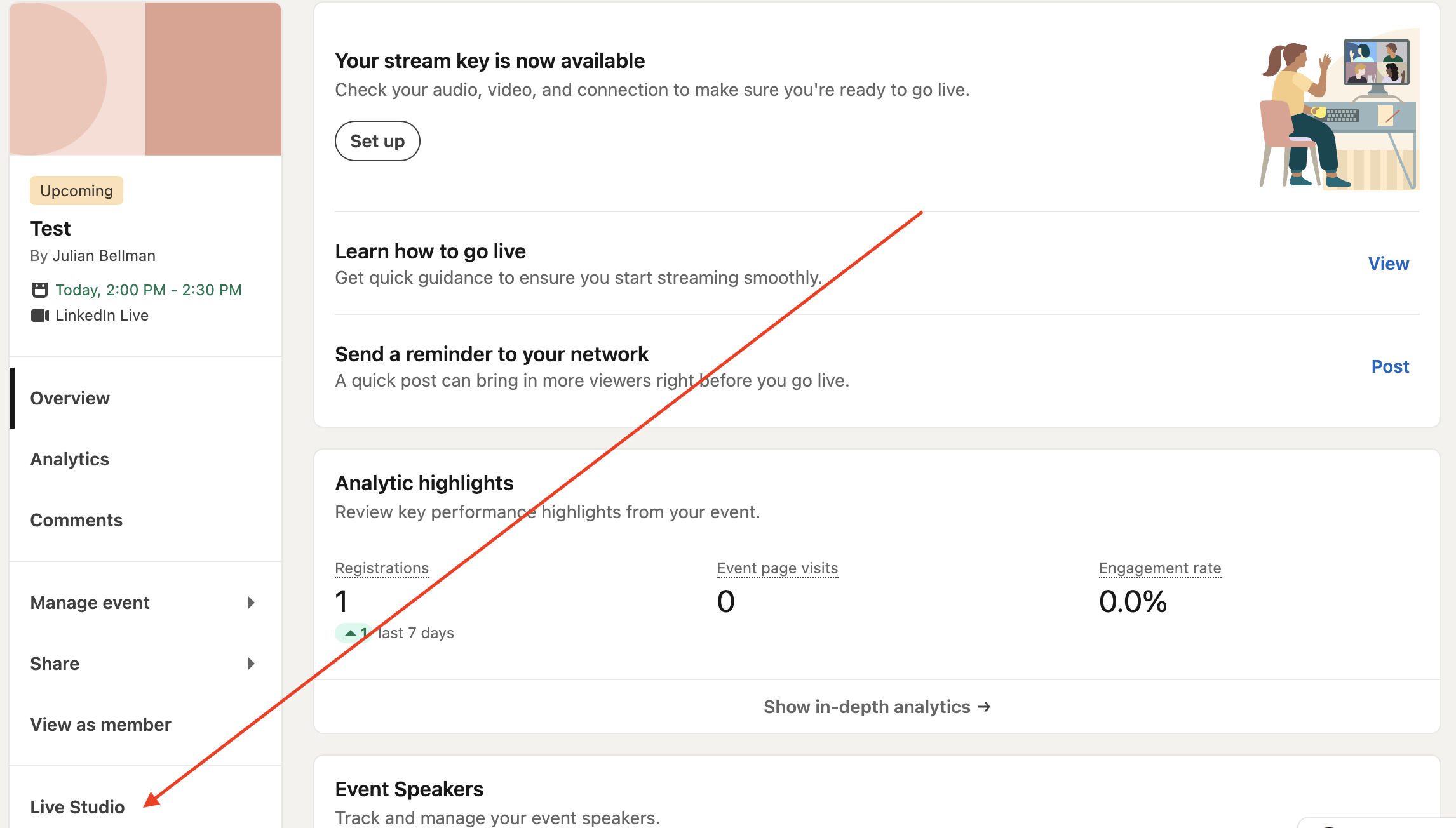Wirecast: How to Stream to LinkedIn via RTMP